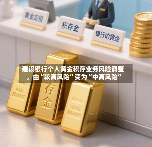 建设银行个人黄金积存业务风险调整	，由“较高风险”变为“中高风险”-第2张图片