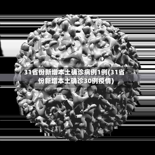 31省份新增本土确诊病例1例(31省份新增本土确诊30例疫情)-第2张图片