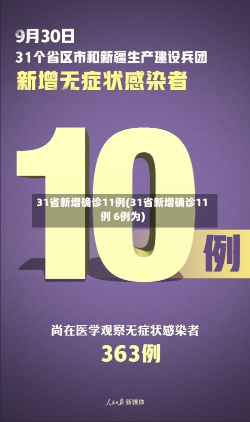 31省新增确诊11例(31省新增确诊11例 6例为)-第2张图片