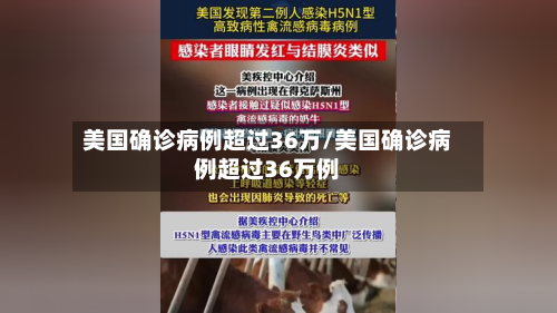 美国确诊病例超过36万/美国确诊病例超过36万例