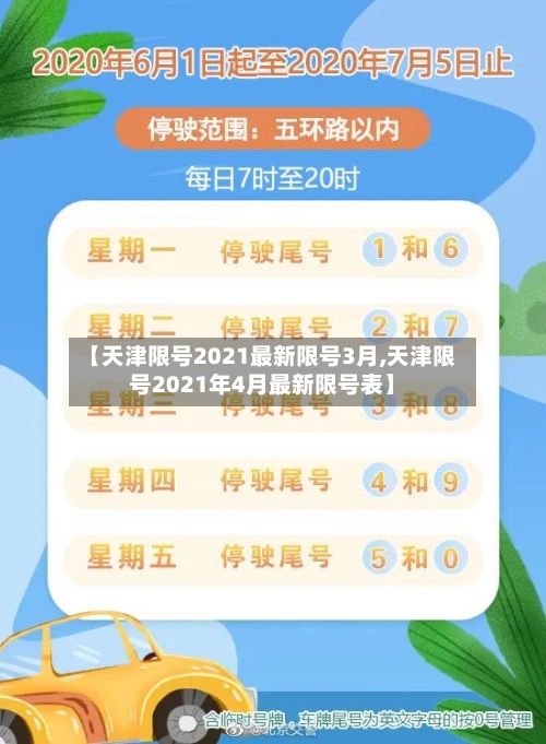 【天津限号2021最新限号3月,天津限号2021年4月最新限号表】-第3张图片