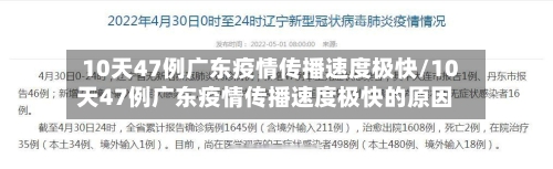 10天47例广东疫情传播速度极快/10天47例广东疫情传播速度极快的原因-第3张图片