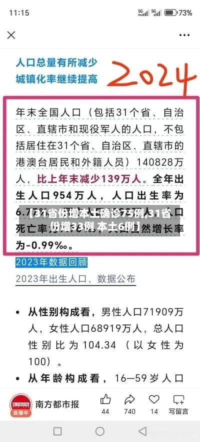 【31省份增本土确诊75例,31省份增33例 本土6例】-第3张图片