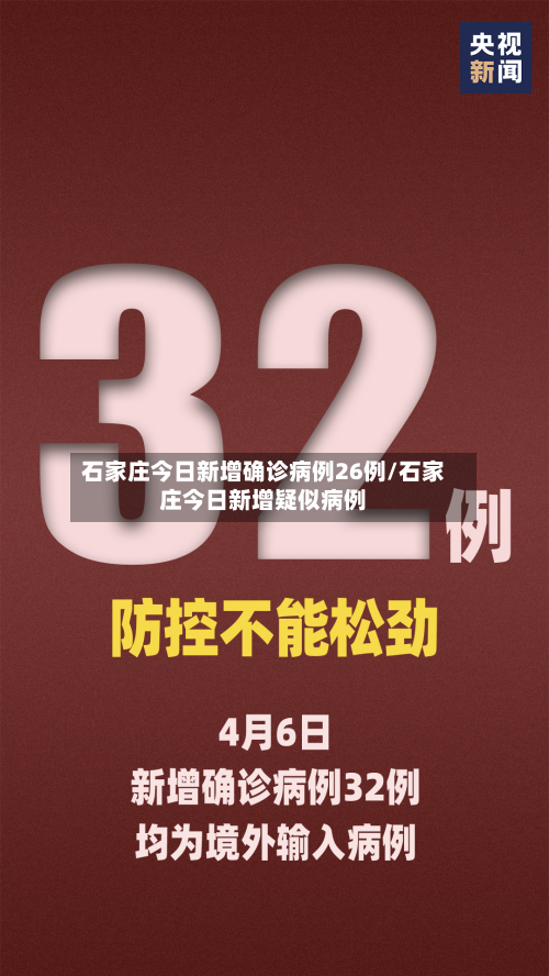 石家庄今日新增确诊病例26例/石家庄今日新增疑似病例-第2张图片