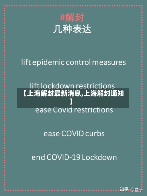 【上海解封最新消息,上海解封通知】-第2张图片