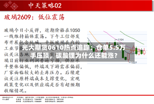 光大期货0610热点追踪：仓单5.5万手压顶，碳酸锂为什么还能涨？-第2张图片