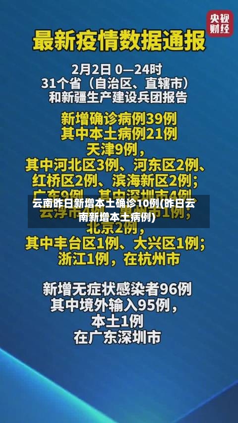云南昨日新增本土确诊10例(昨日云南新增本土病例)-第2张图片