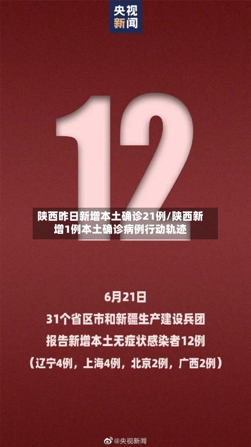陕西昨日新增本土确诊21例/陕西新增1例本土确诊病例行动轨迹-第2张图片