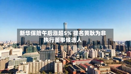 新华保险午后涨超5% 提名黄耿为非执行董事候选人-第3张图片
