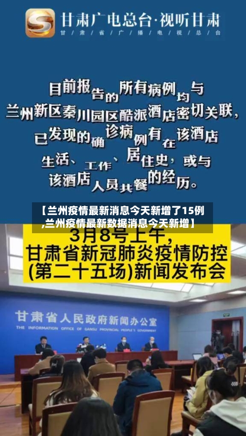 【兰州疫情最新消息今天新增了15例,兰州疫情最新数据消息今天新增】