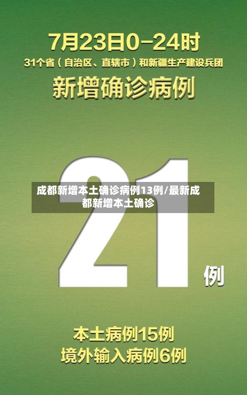 成都新增本土确诊病例13例/最新成都新增本土确诊
