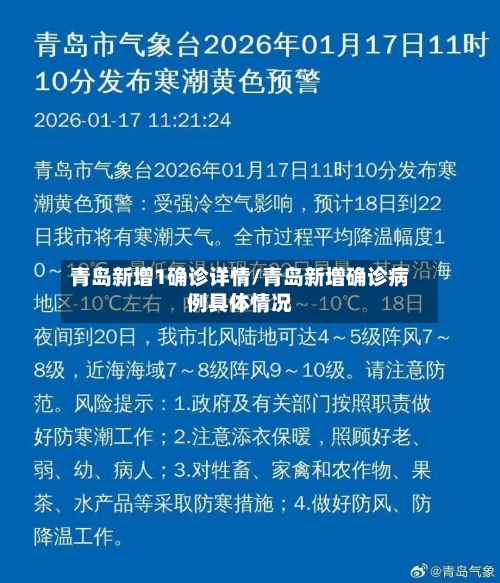青岛新增1确诊详情/青岛新增确诊病例具体情况-第3张图片